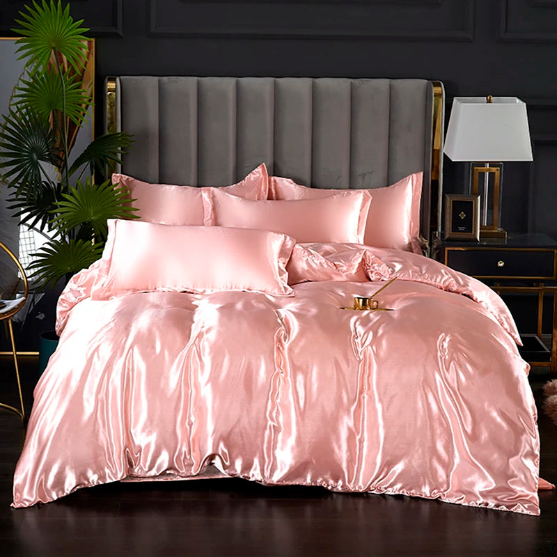 Satin Duvet Cover - Queen/King, 230x260cm