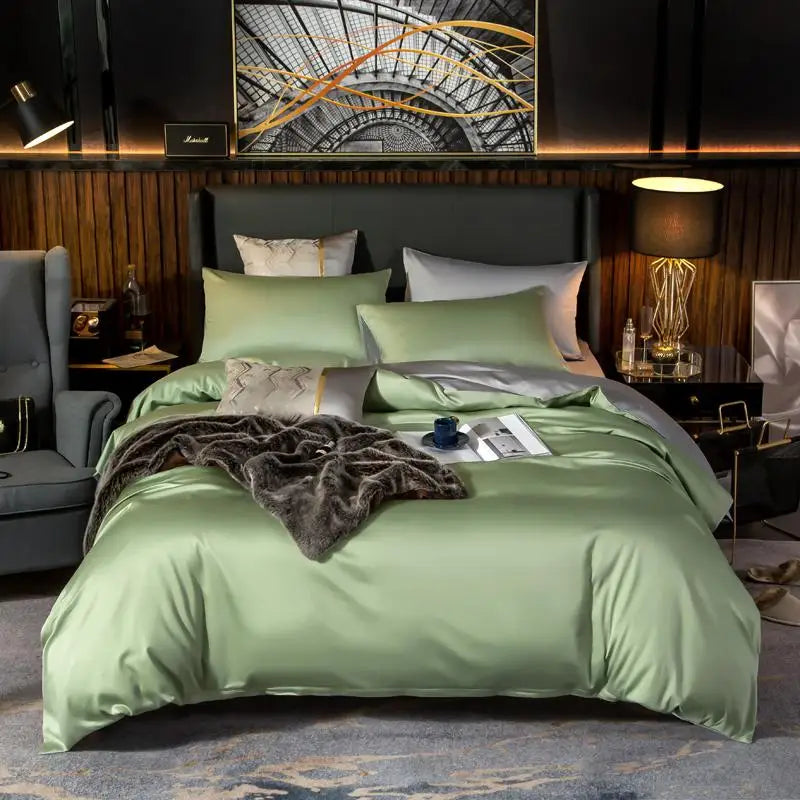 Egyptian Cotton Bedding Set - Twin/Queen