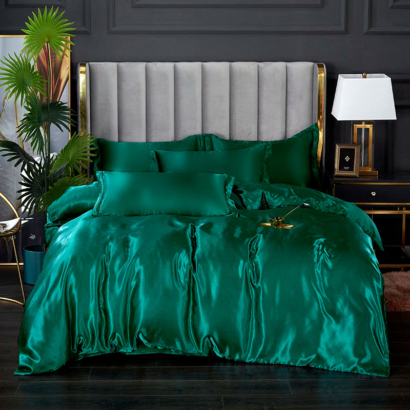 Satin Duvet Cover - Queen/King, 230x260cm