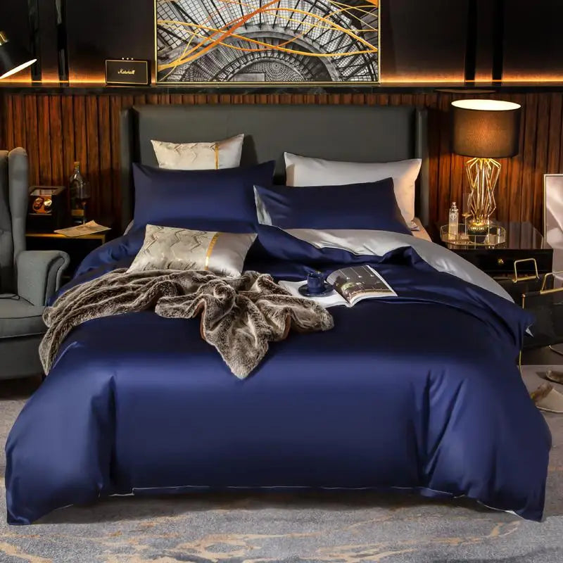 Egyptian Cotton Bedding Set - Twin/Queen