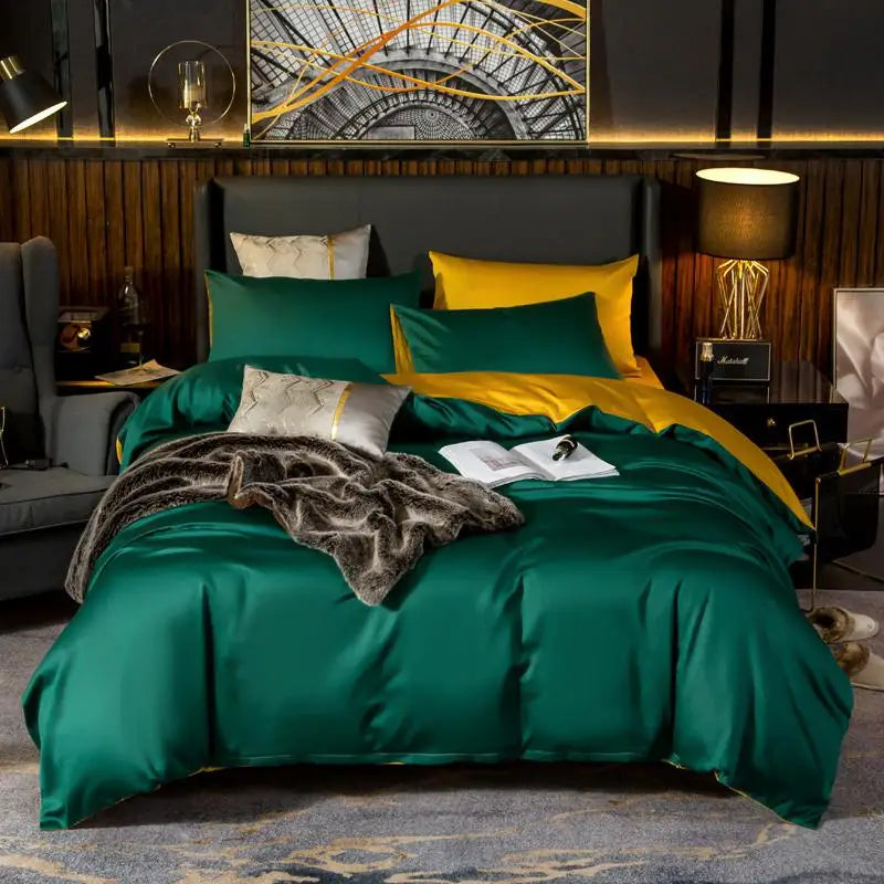 Egyptian Cotton Bedding Set - Twin/Queen