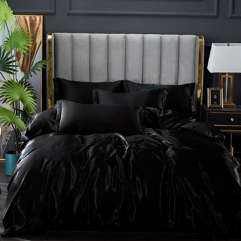 Satin Duvet Cover - Queen/King, 230x260cm