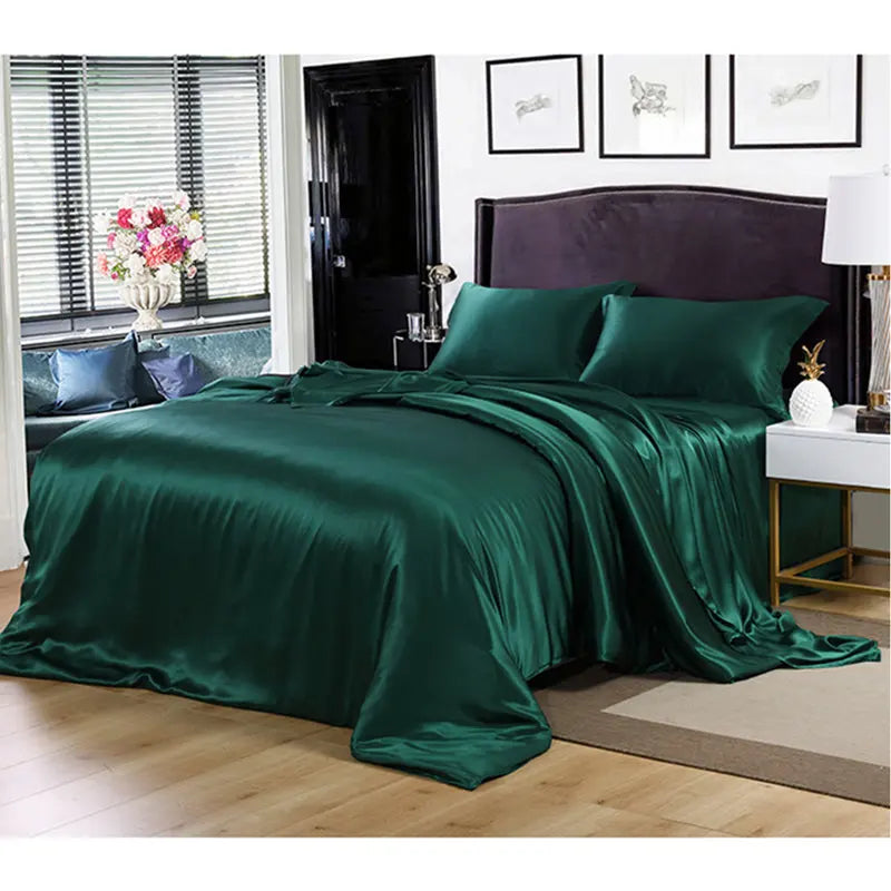 Custom Mulberry Silk Duvet Cover - Multiple Sizes