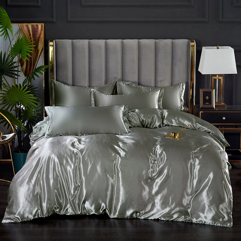 Satin Duvet Cover - Queen/King, 230x260cm