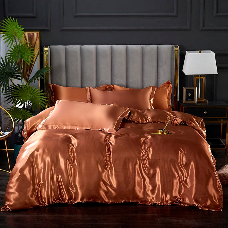 Satin Duvet Cover - Queen/King, 230x260cm