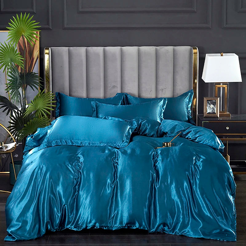 Satin Duvet Cover - Queen/King, 230x260cm