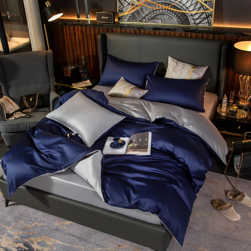 Egyptian Cotton Bedding Set - Twin/Queen
