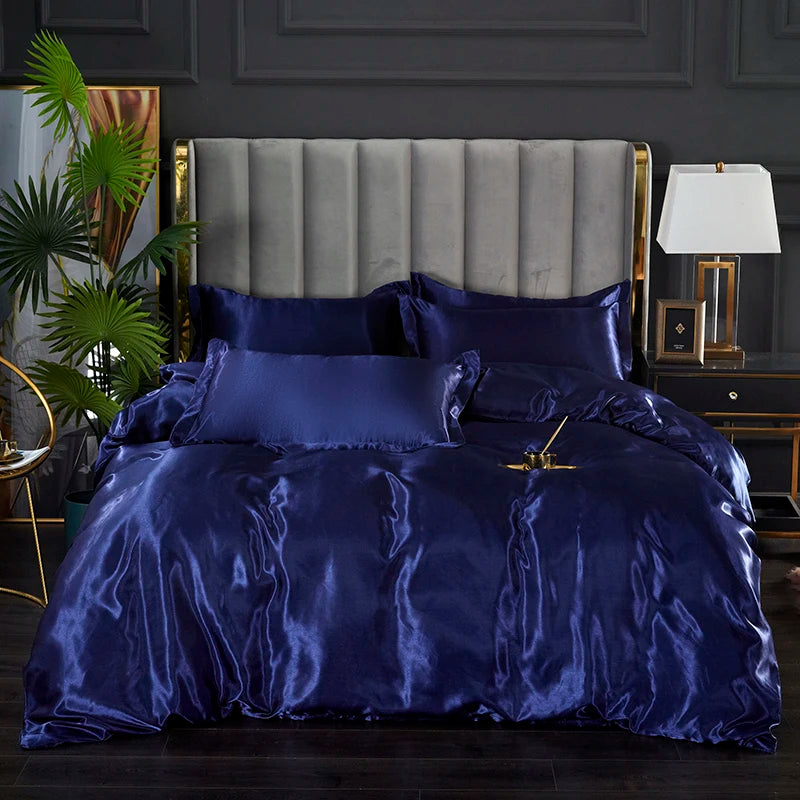 Satin Duvet Cover - Queen/King, 230x260cm