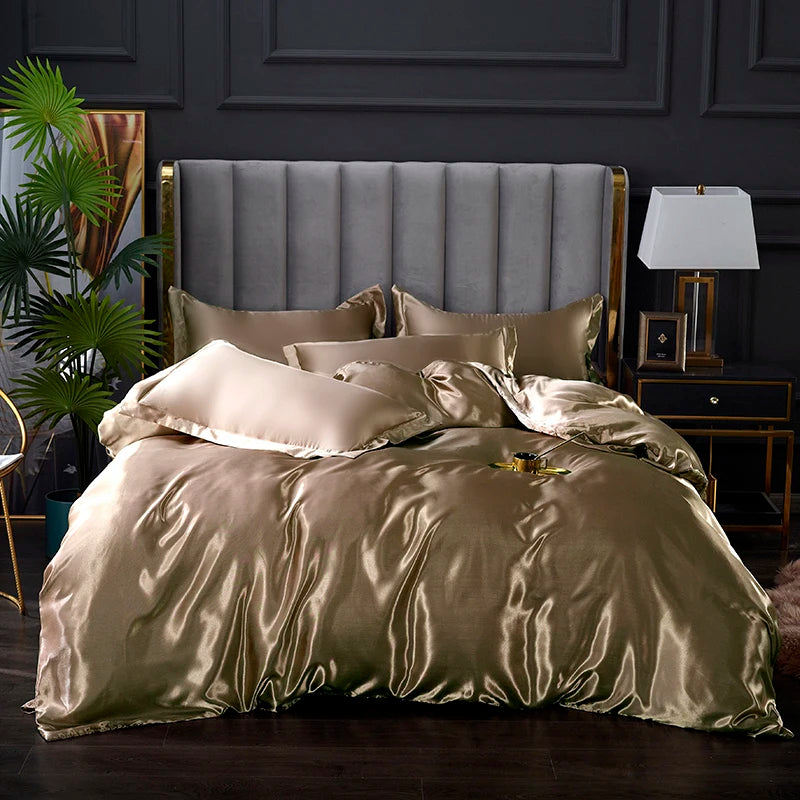 Satin Duvet Cover - Queen/King, 230x260cm