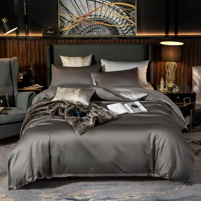 Egyptian Cotton Bedding Set - Twin/Queen