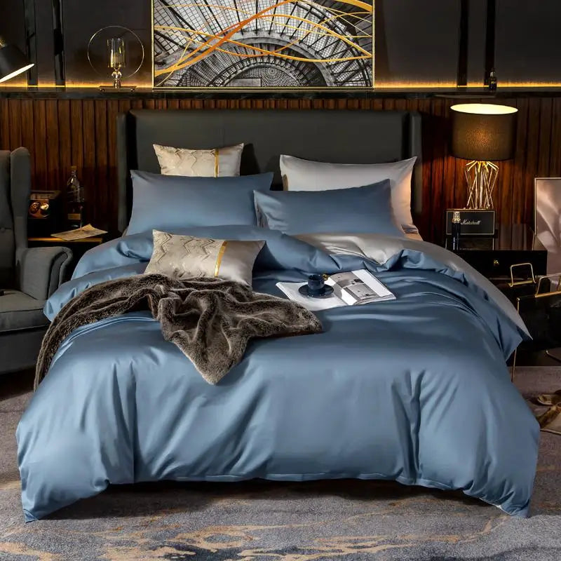 Egyptian Cotton Bedding Set - Twin/Queen