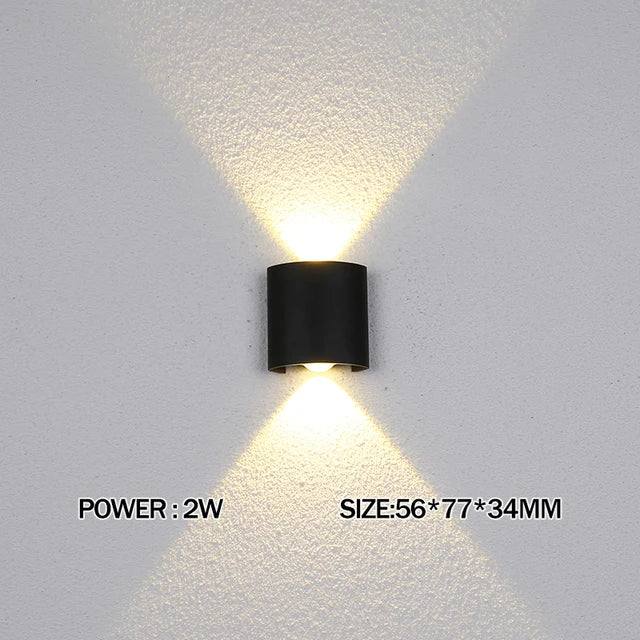 Waterproof LED Wall Lamp IP65 for Outdoor & Indoor Use