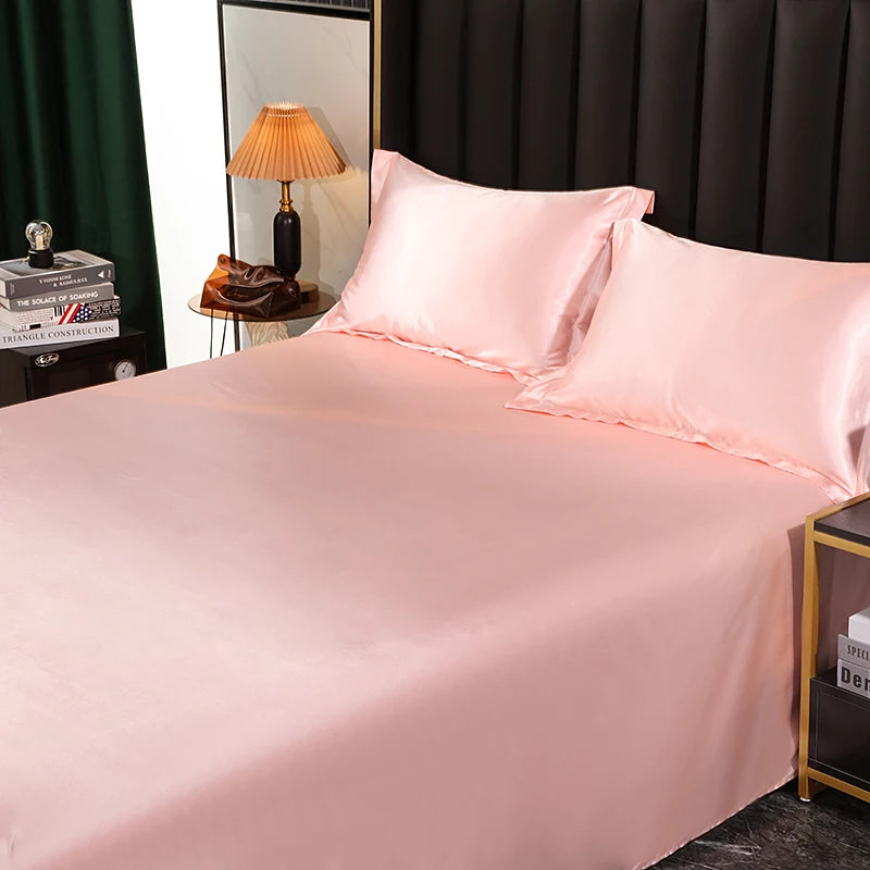 Silk Bedding Set - Black, Queen/King