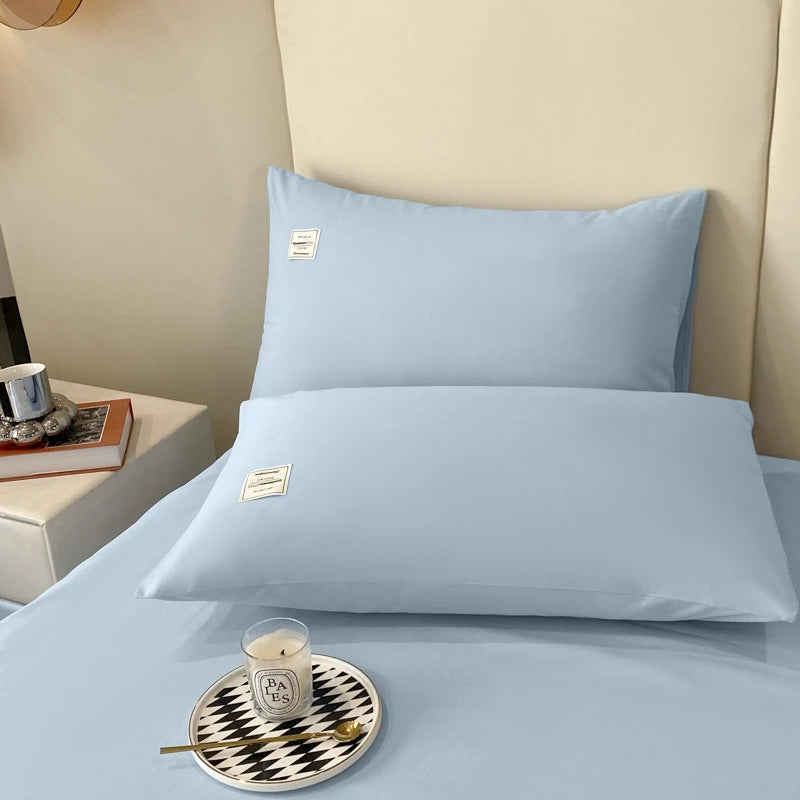 100%Egyptian Cotton Duvet Cover Solid Color Duvet Cover Extra King Set Soft Comfortable Bedding PillowCases Purchased Separately