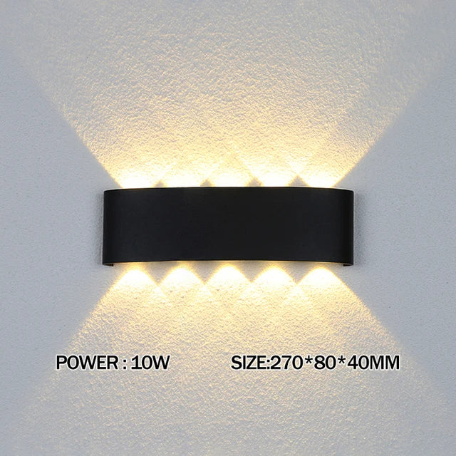 Waterproof LED Wall Lamp IP65 for Outdoor & Indoor Use