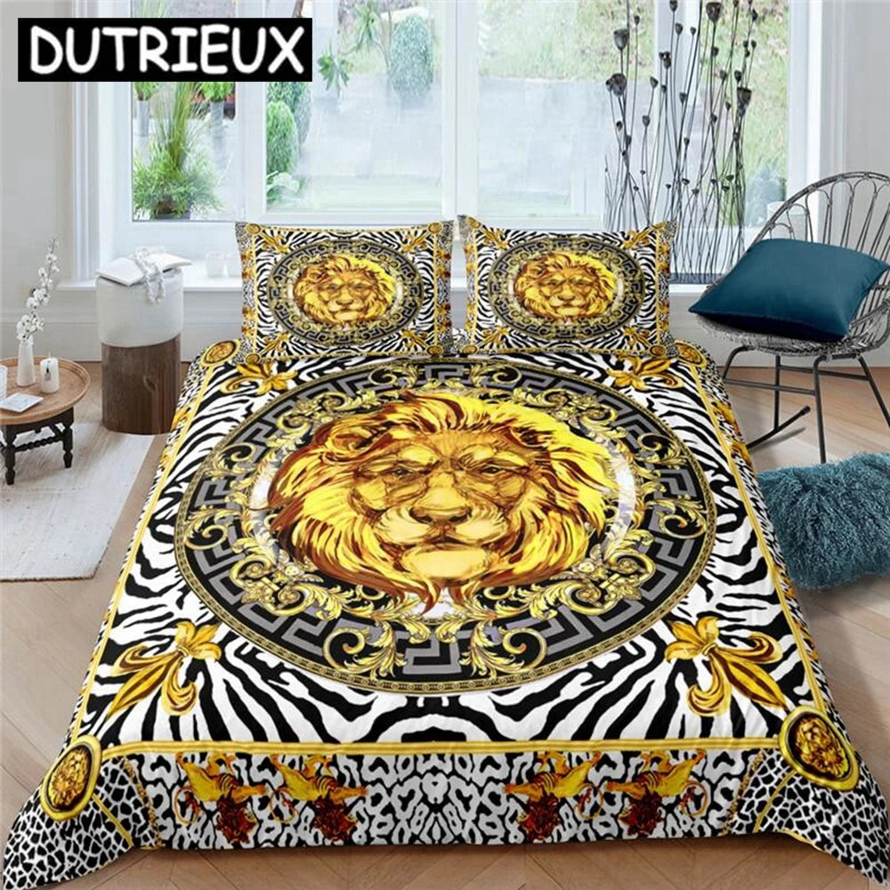 European Luxury Bed Set - 3D Bohemian Print, 2/3pcs, DE/EU/US Size