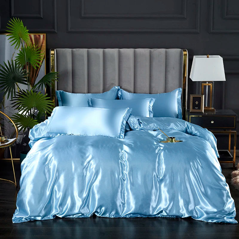 Satin Duvet Cover - Queen/King, 230x260cm