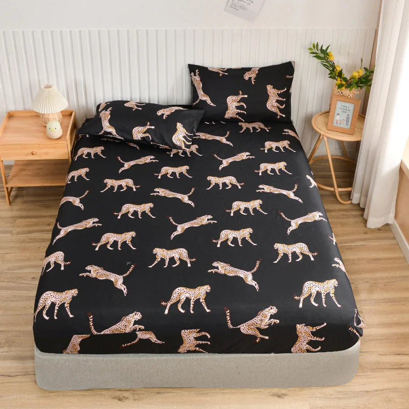 Printed Fitted Sheet - Queen/King