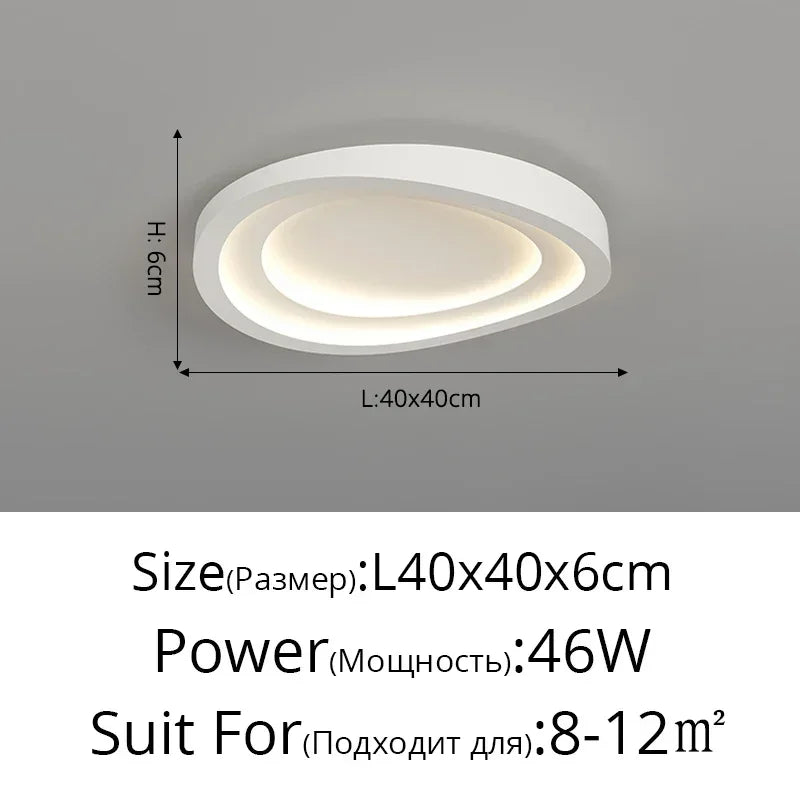 Modern Designer LED Ceiling Lights for Living, Dining & Bedroom