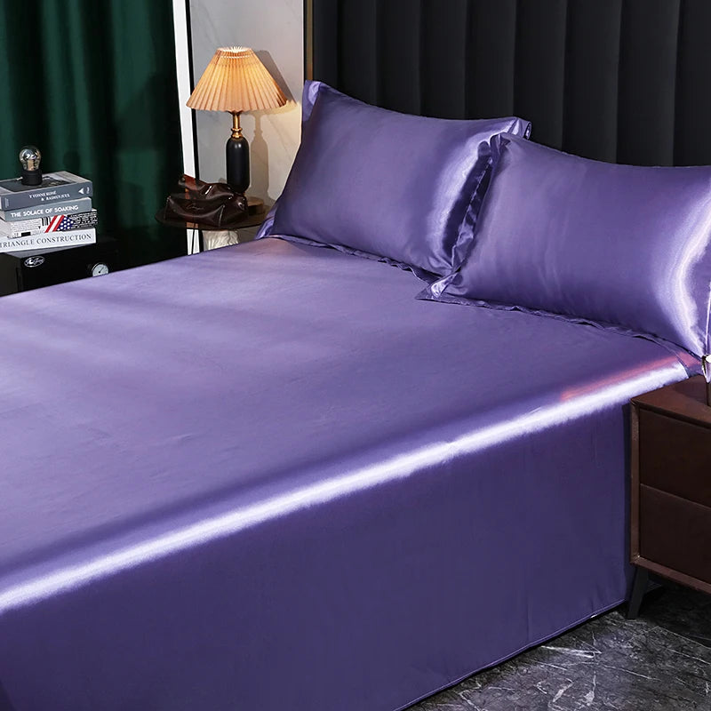 Silk Bedding Set - Black, Queen/King