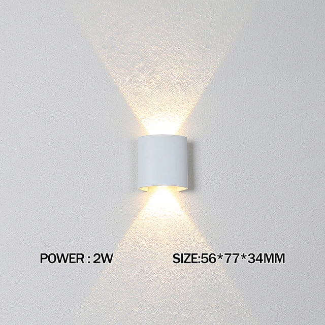 Waterproof LED Wall Lamp IP65 for Outdoor & Indoor Use