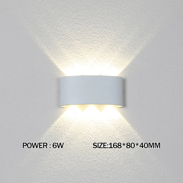 Waterproof LED Wall Lamp IP65 for Outdoor & Indoor Use
