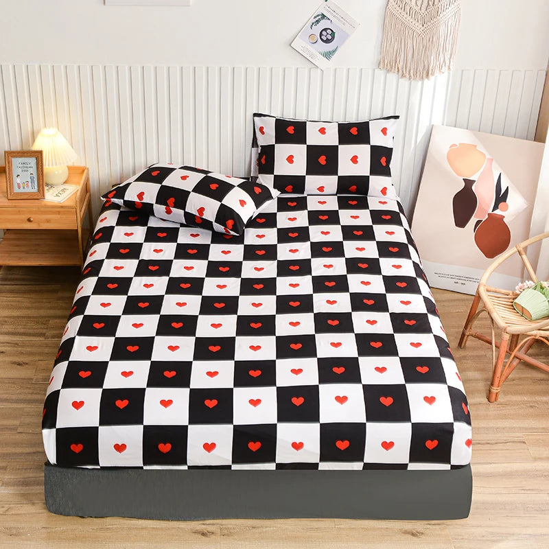 Printed Fitted Sheet - Queen/King