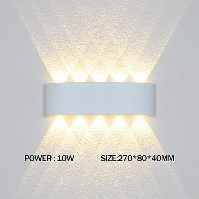 Waterproof LED Wall Lamp IP65 for Outdoor & Indoor Use