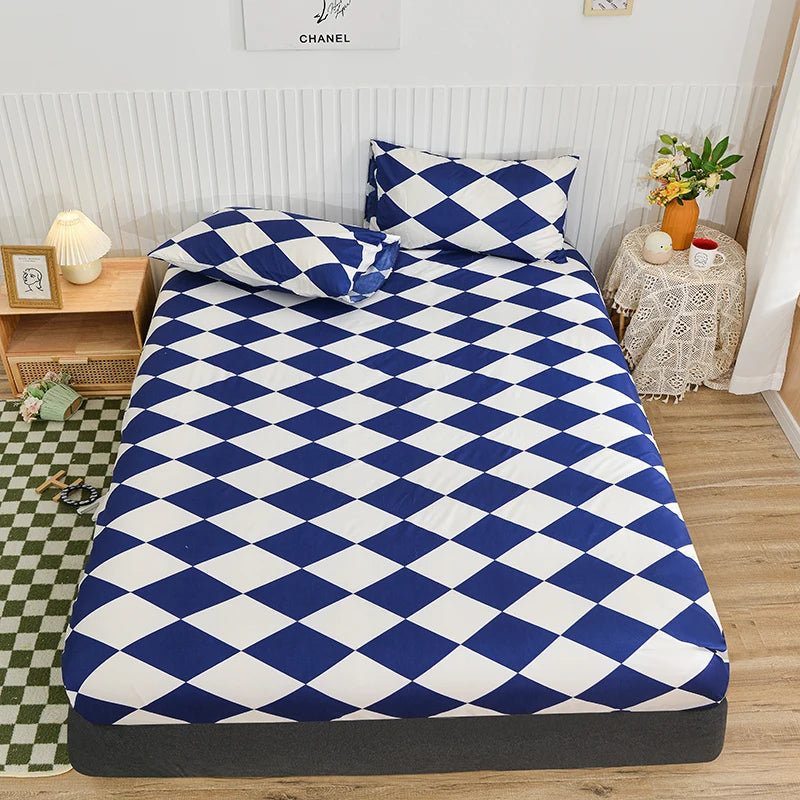 Printed Fitted Sheet - Queen/King