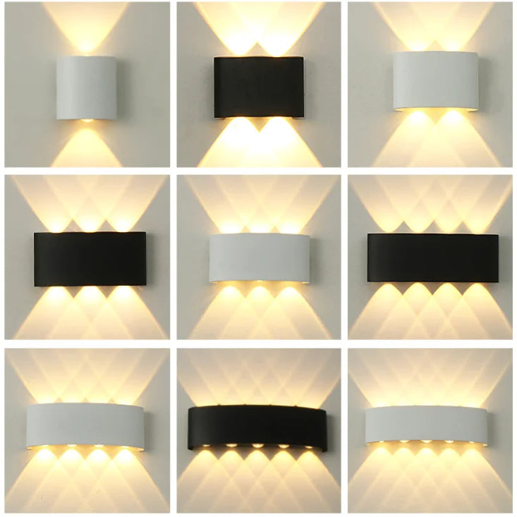 Waterproof LED Wall Lamp IP65 for Outdoor & Indoor Use