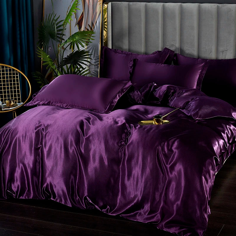 Satin Duvet Cover - Queen/King, 230x260cm