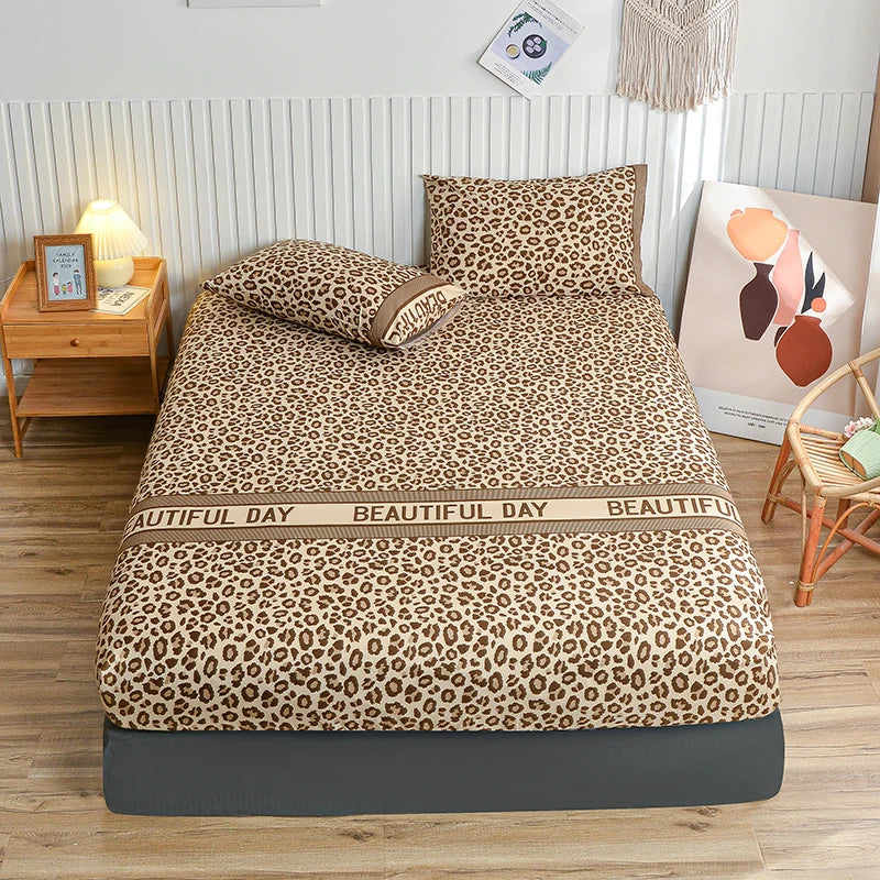 Printed Fitted Sheet - Queen/King
