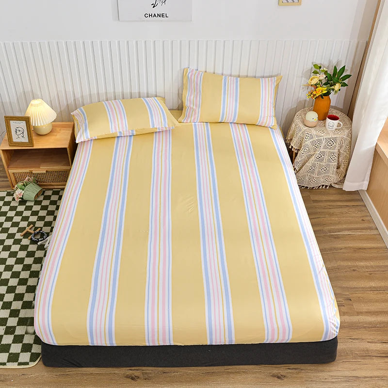 Printed Fitted Sheet - Queen/King
