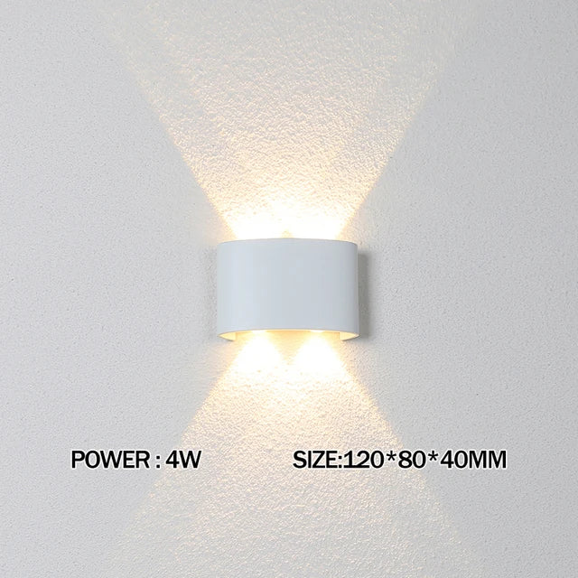 Waterproof LED Wall Lamp IP65 for Outdoor & Indoor Use