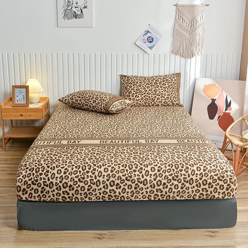 Printed Fitted Sheet - Queen/King