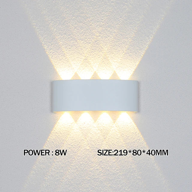 Waterproof LED Wall Lamp IP65 for Outdoor & Indoor Use