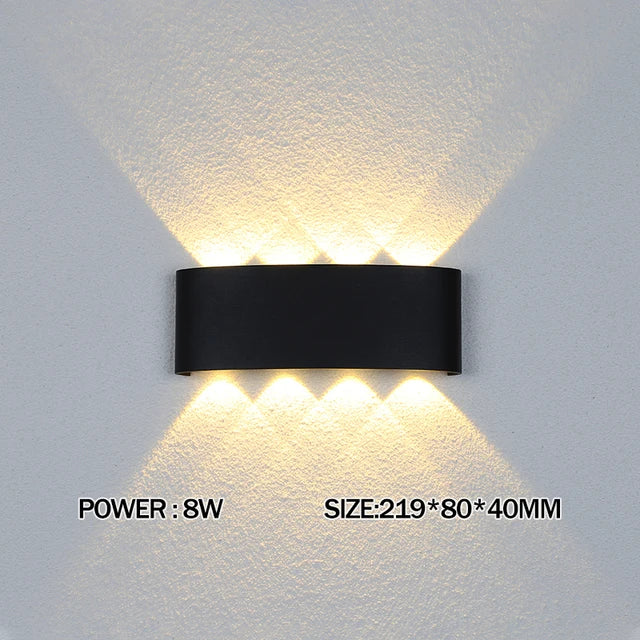 Waterproof LED Wall Lamp IP65 for Outdoor & Indoor Use