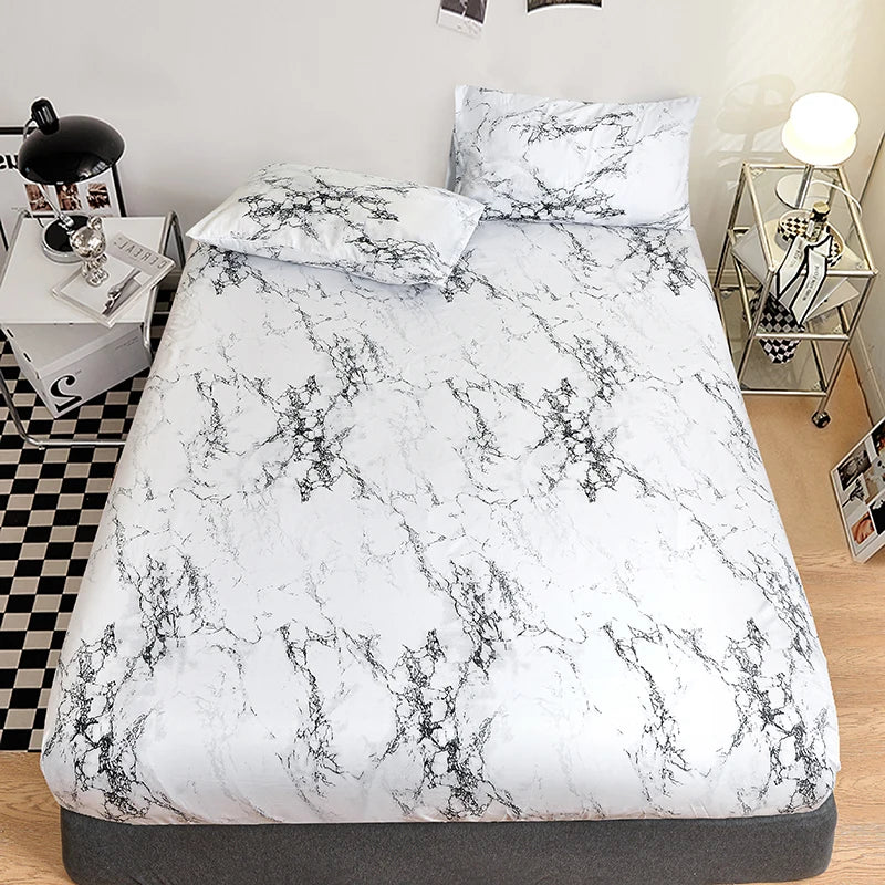 Printed Fitted Sheet - Queen/King