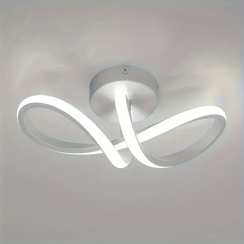Modern LED Ceiling Light Black And White Color Forntrance Corridors Entryways Cloakrooms Balconies Indoor Decoration Lighting