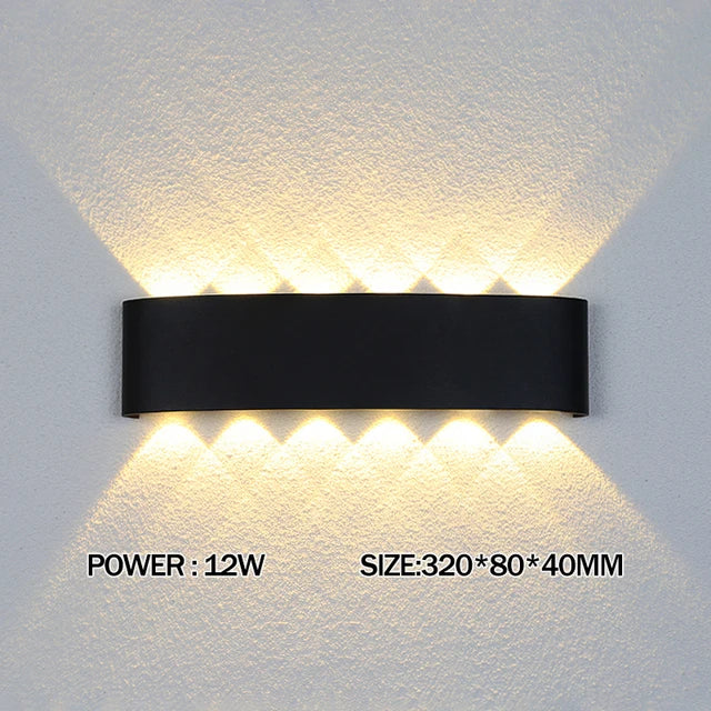 Waterproof LED Wall Lamp IP65 for Outdoor & Indoor Use