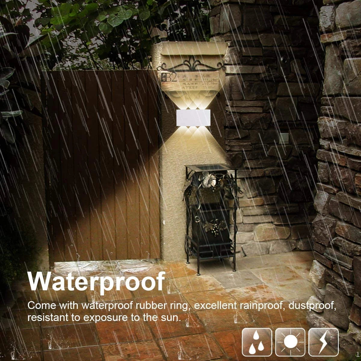 Waterproof LED Wall Lamp IP65 for Outdoor & Indoor Use
