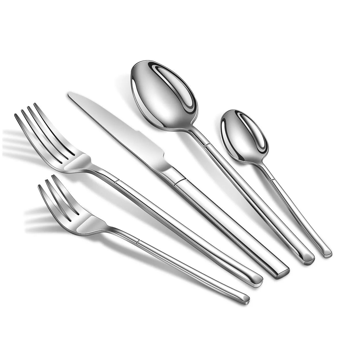 18/10 Stainless Steel Gold Cutlery Set - 30pc (Service for 6)