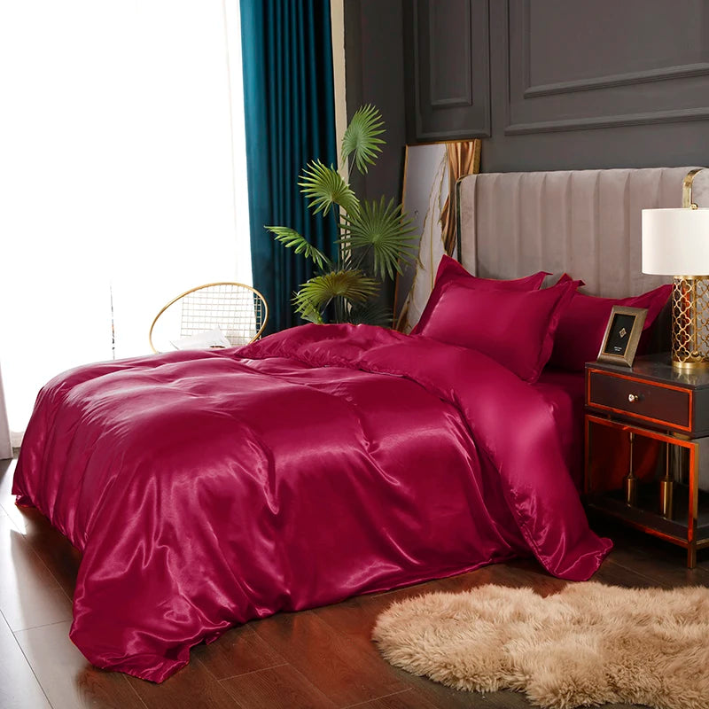 Satin Duvet Cover - Queen/King, 230x260cm