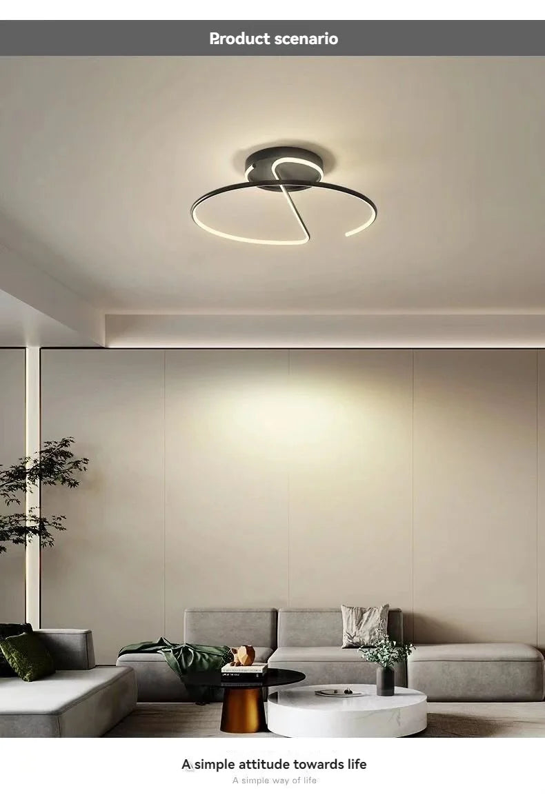 LED Chandelier Light Fixture for Living Room, Kitchen & Home Decor